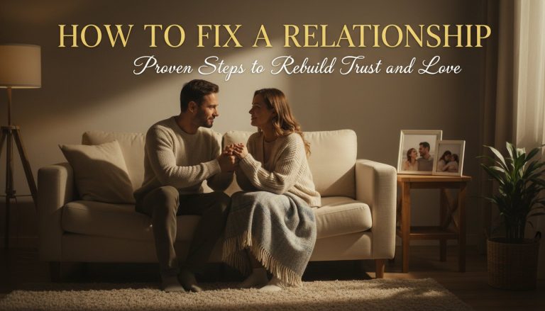 how to fix a relationship