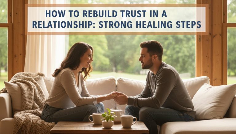 how to rebuild trust in a relationship