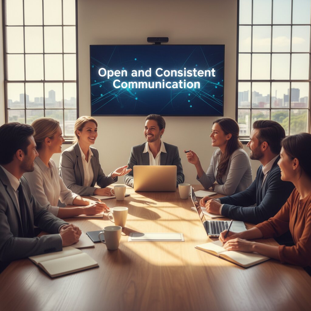 Open and Consistent Communication 