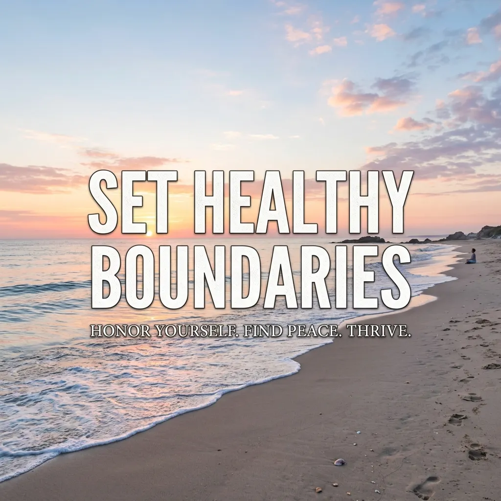 Set Healthy Boundaries