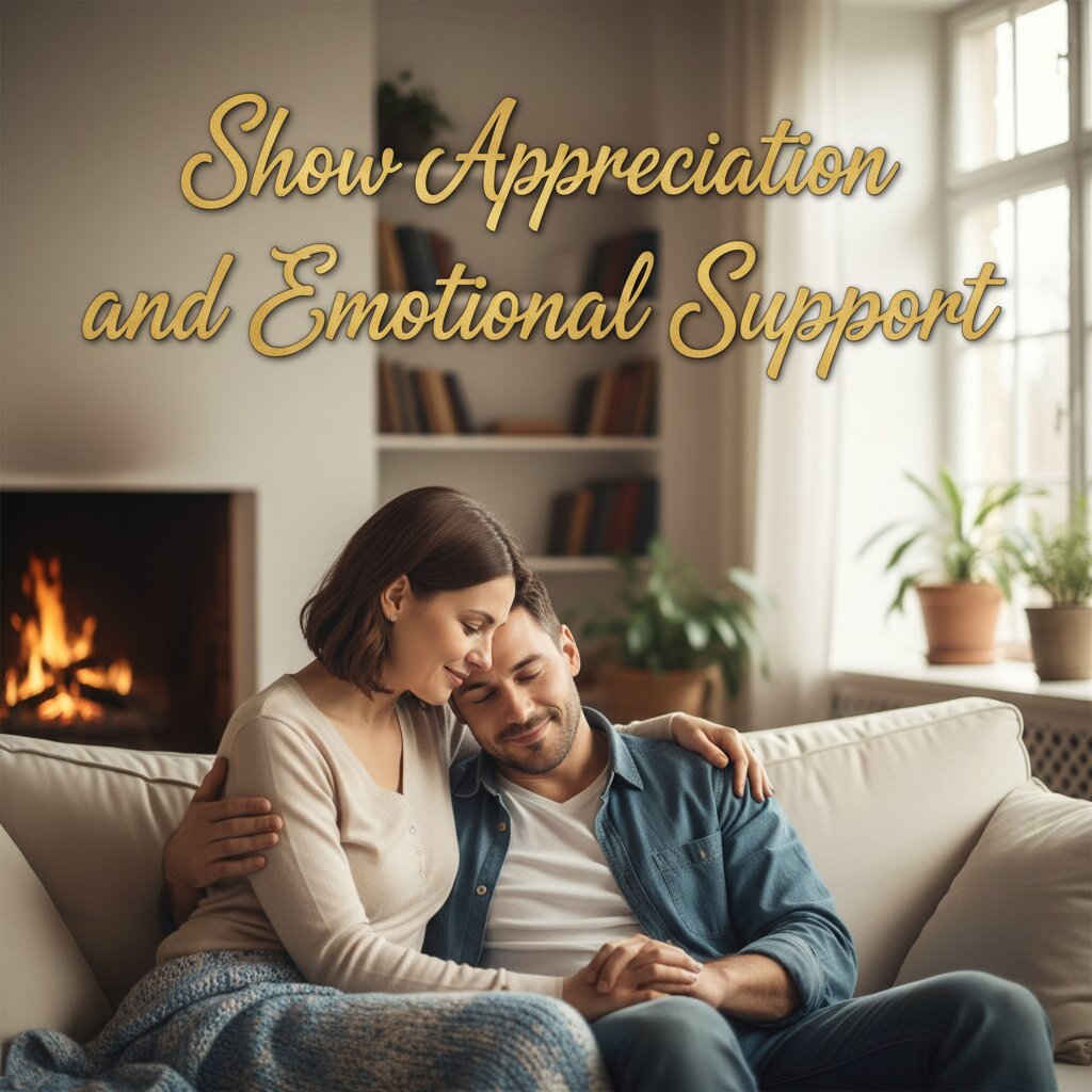 Show Appreciation and Emotional Support