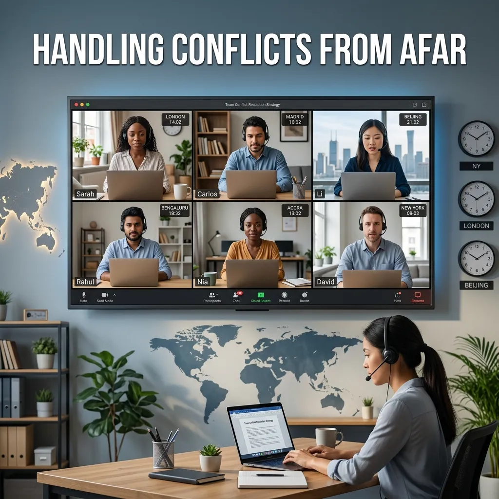 Handling Conflicts from Afar