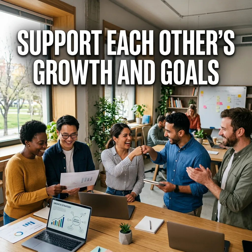 Support Each Other’ Growth and Goals